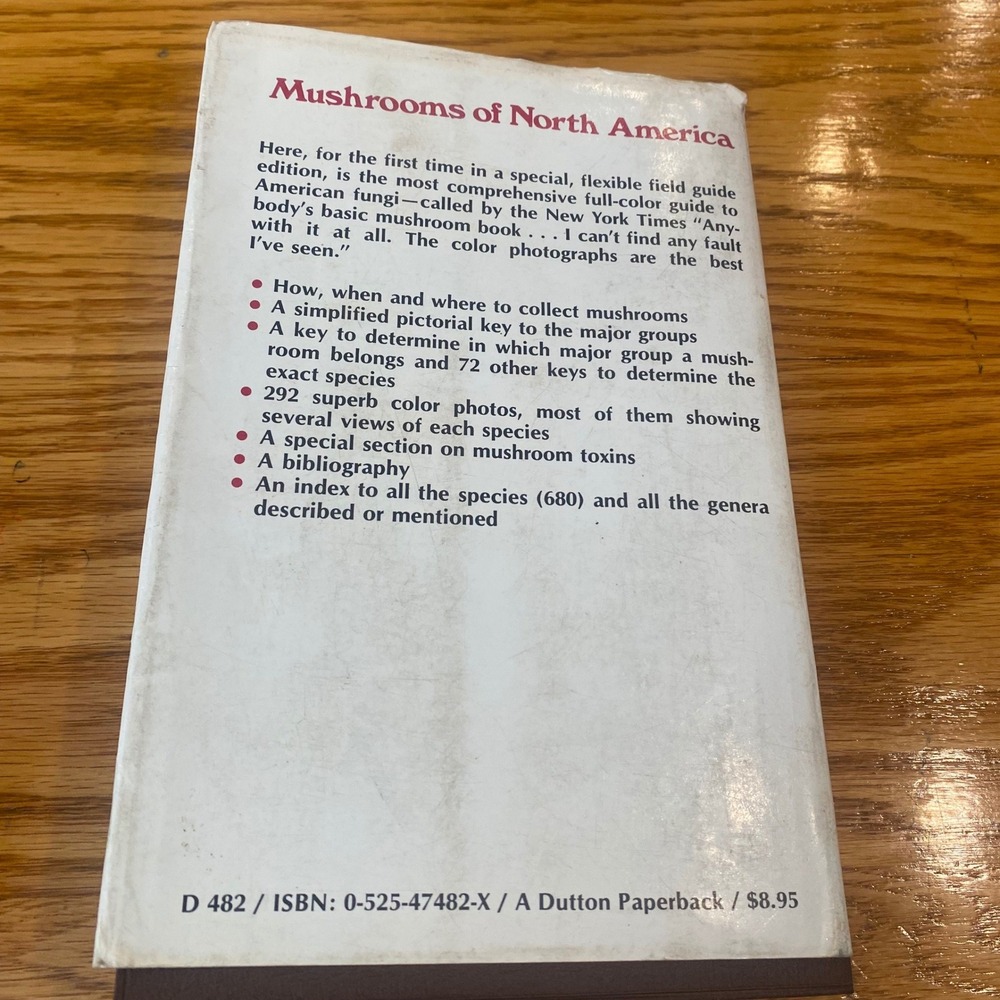 Dutton Golden Guide Mushroom North America Non-Flowering Plants Book Set 1978 - Picture 7 of 13